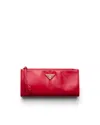 Prada Pouch Aus Leder In Red