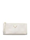 Prada Leather Pouch In White