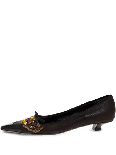 Pre-owned Prada Leather Pumps