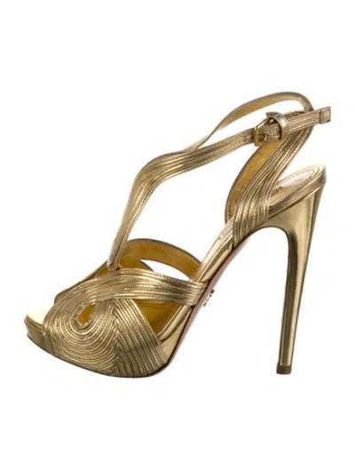 Pre-owned Prada Leather Pumps
