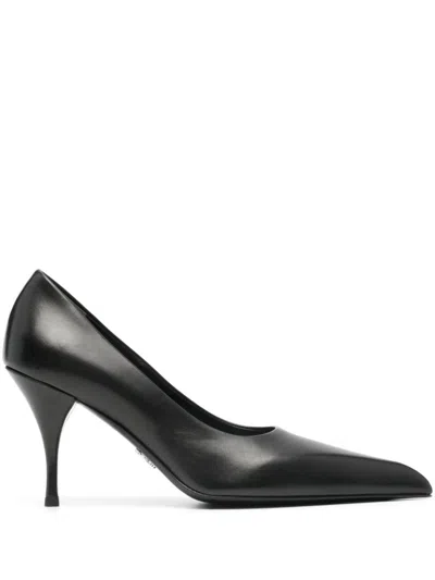 PRADA PRADA LEATHER PUMPS