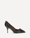 Prada Leather Pumps In Black