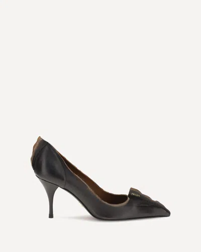 PRADA LEATHER PUMPS