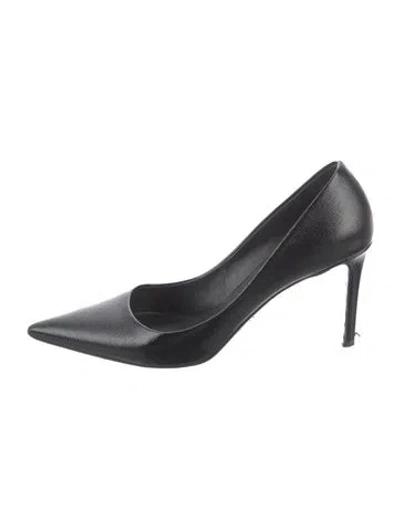 Pre-owned Prada Leather Pumps In Black