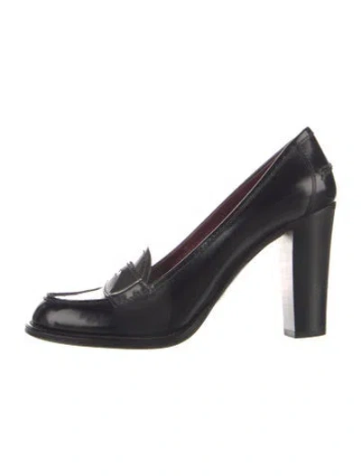 Pre-owned Prada Leather Pumps In Black
