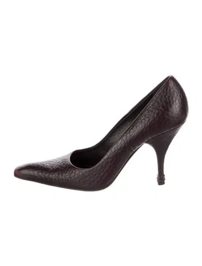 Pre-owned Prada Leather Pumps In Black