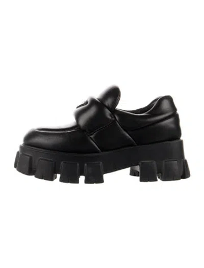 Pre-owned Prada Leather Pumps In Black