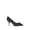 Prada Leather Pumps In Multi