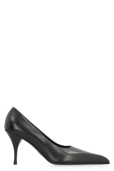 PRADA LEATHER PUMPS