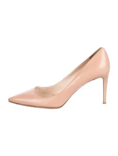 Pre-owned Prada Leather Pumps In Pink