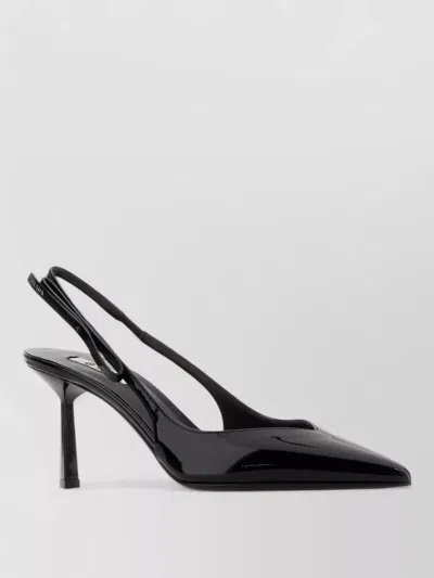 Prada Leather Pumps Pointed Toe Patent Finish In Multi