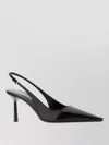 Prada Leather Pumps Slingback Pointed Toe Stiletto In Multi