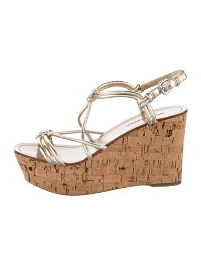Pre-owned Prada Leather Sandals