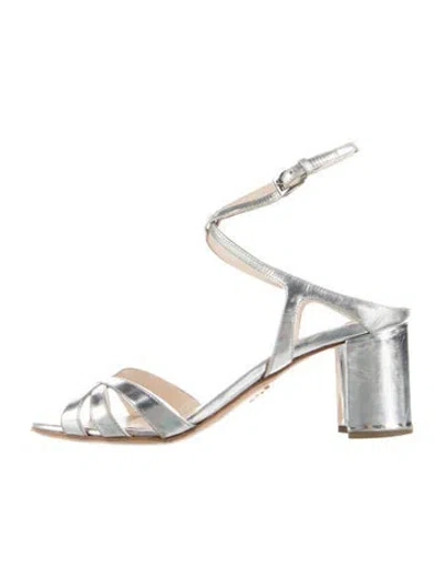 Pre-owned Prada Leather Sandals