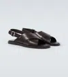 Prada Open-toe Sandals In Brown