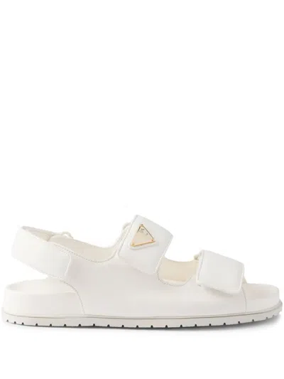 PRADA LEATHER SANDALS