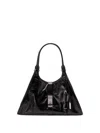 Prada Borsa Shopping Media In Pelle Nera Donna In Black  
