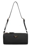 Prada Bowling Shouder Bag In Black