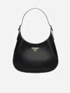 PRADA LEATHER SHOULDER BAG