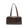 Prada Brown Carry Large Shoulder Bag In Brown