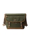 Prada Re-nylon Shoulder Strap Crossbody Bags Green In Green