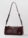 Prada Burgundy Re-edition 2002 Medium Shoulder Bag In Burgundy
