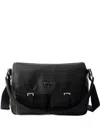 Prada Leather Shoulder Bag In Pattern