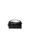 Prada Leather Shoulder Bag In Black