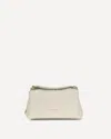 Prada Leather Shoulder Bag In White