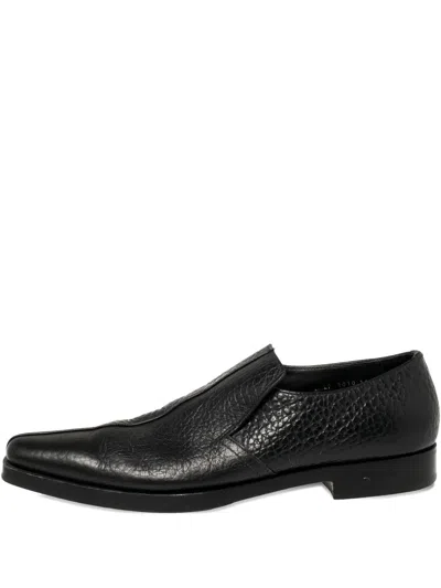 Pre-owned Prada Leather Slip-on Loafers