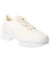 Prada Leather Sneaker In White