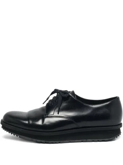 Pre-owned Prada Leather Sneakers