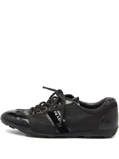 Pre-owned Prada Leather Sneakers