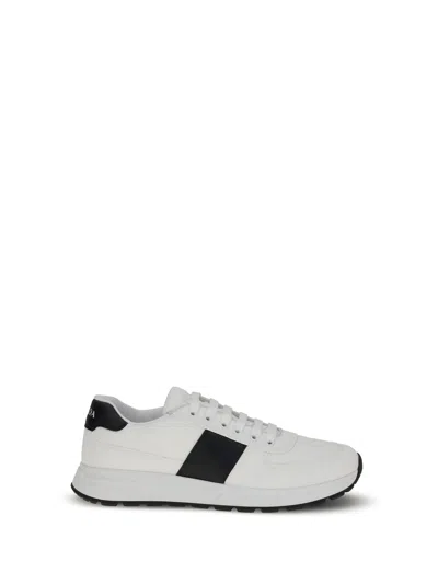 PRADA LEATHER SNEAKERS
