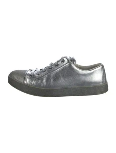 Pre-owned Prada Leather Sneakers