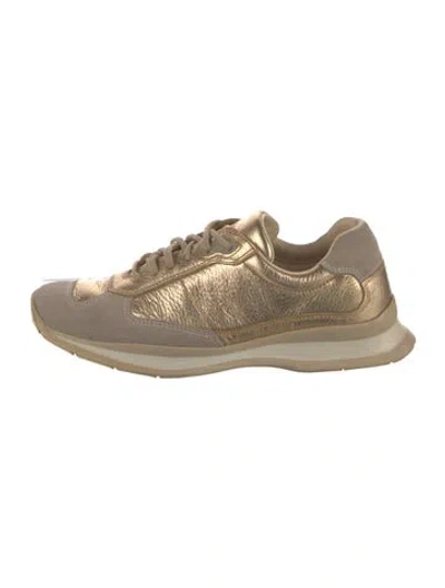 Pre-owned Prada Leather Sneakers