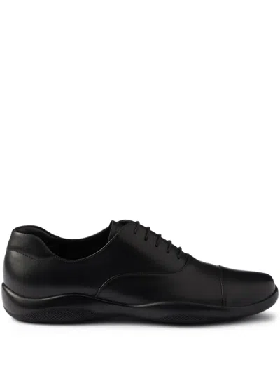 PRADA LEATHER SNEAKERS