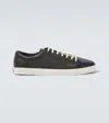 Prada Men's Aged-effect Leather Sneakers In Multi