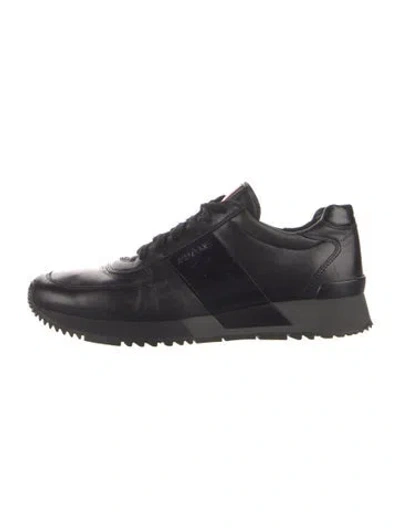 Pre-owned Prada Leather Sneakers In Multi