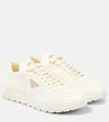 Prada Leather Sneakers In White