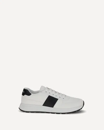 PRADA LEATHER SNEAKERS