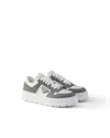 Prada Leather Sneakers In White