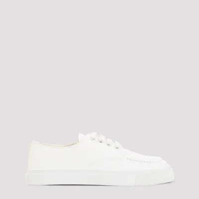 Prada Leather Sneakers In White