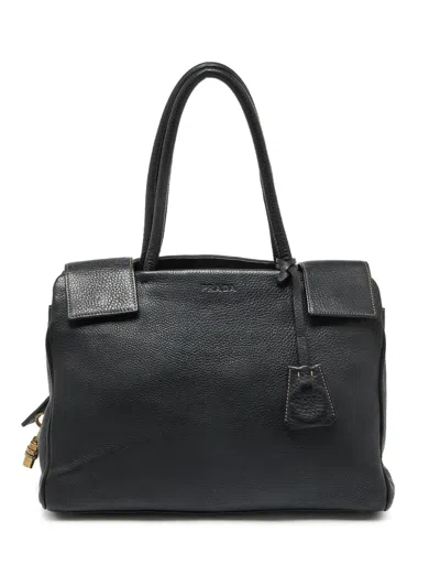 Pre-owned Prada Leather Tote Bag