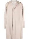 Prada Nappa Leather Jacket With Lamb Lining In Neutral