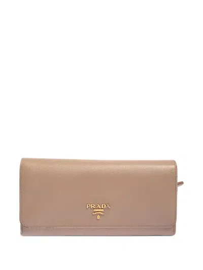 Pre-owned Prada Leather Wallet
