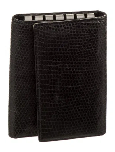 Pre-owned Prada Leather Wallet In Black