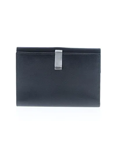 Pre-owned Prada Leather Wallet In Black