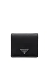 Prada Re-nylon Wallet In Black