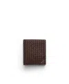 Prada Leather Wallet In Pink